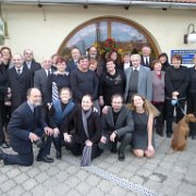 Ostrava Dec2013 022  Tomáš, Samuel, Jenůfka, Marek, Pavla Soukupovi Renáta a Vladimír Šimíčkovil, Petra, Marta Kirchnerovi, Pavel a Eva Dybovi, Marta Zátopková, Kurt Šimíček, Olina a Radka Říhovy, Petra Soukupová Irena a Pavel Kirchnerovi, Vlastinka a Jirka Richterovi, Kamil a Magda Zátopkovi, Alena Říhová, Petr a Pavla Šíblovi : Ostrava_Dec2013